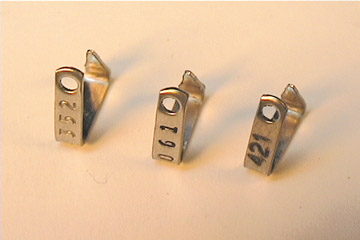 Small mammal ear tags